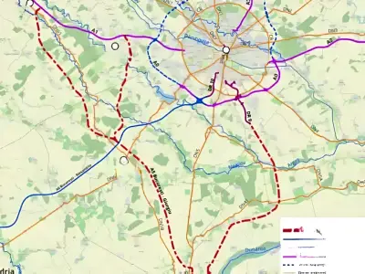 Teren de vanzare Sector 4 Bucuresti harta sosea asfaltata
